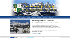 Desktop Screenshot of mammothskipatrol.com